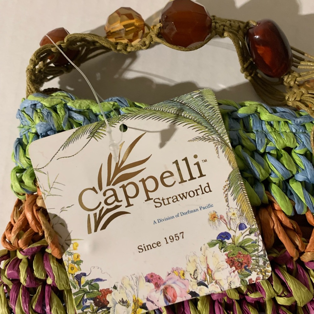 Cappella Straworld handmade straw bag - Picture 3 of 14